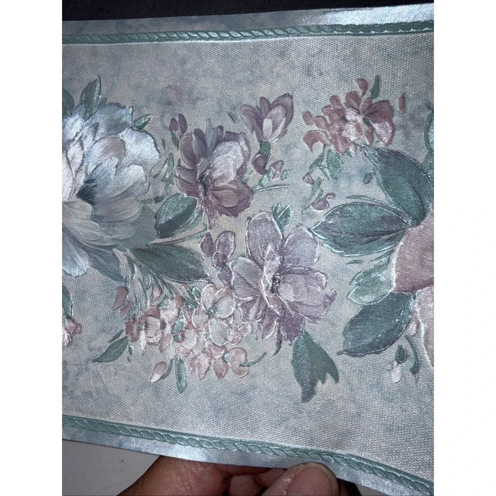 Wallpaper Border CONCORD WALLCOVERINGS Floral Vintage
